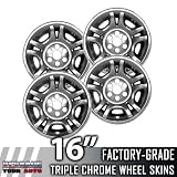 2001-2004 Dodge Dakota 16 Chrome Wheel Skins 