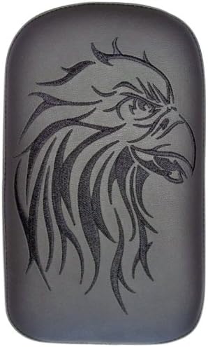 Phantom Pad SE301VEHB Black Small Solid Embroidery Vinyl Eagle Head Pad
