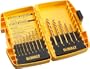 DEWALT DW1363 13-Piece Titanium Split-Point Twist Drill-Bit Assortment