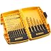 DEWALT DW1363 13-Piece Titanium Split-Point Twist Drill-Bit Assortment