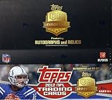 2012 Topps NFL Football 16 Pack Factory Sealed Box-Look for Luck+Griffin AUTO!