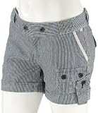 Caterpillar Womens Ticking Stripe Shorts Ticking Stripe 2920909 30w