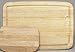 Kesper Tranchierbrett 40x28cm helles Holz