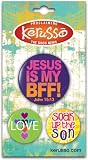 Christian Button Set - Jesus is My BFF - Christian Pin