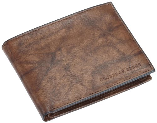 Geoffrey Beene Mens Glasgow Passcase,Brown,One Size