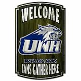 NCAA New Hampshire Wildcats Wood Sign