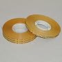 JVCC ATG-7502 ATG Tape (Acid Neutral): 1/4 in. x 36 yds. (Clear Adhesive on Gold Liner)