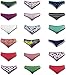 Sexy Basics Womens 12 Pack Cotton Bikini Briefs