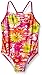 Speedo girls Fractured Floral Keyhole 1pc
