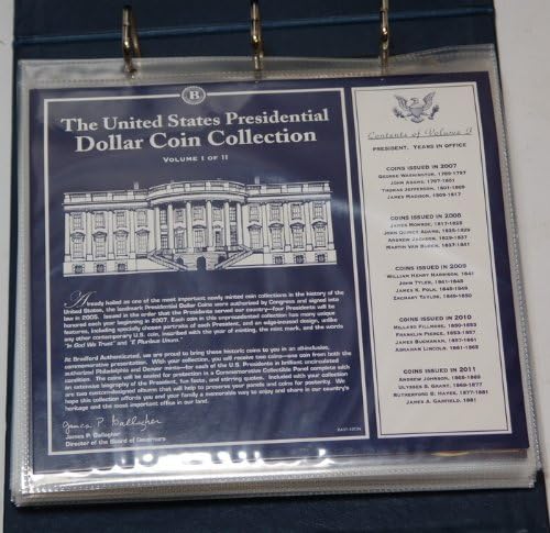 US Presidential Dollar Coin Collection Postal Commemorative Volume I
