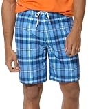 Nautica Plaid Swim Trunks