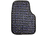 Blue Black with Tan Front Mats ONLY - 2004-2007 Buick Rainier (Medium SUV) SUV Coc...