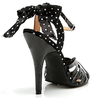polka dots- womens shoes-womans polks dot shoes