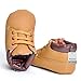 Annnowl Infant Sneakers Soft Sole Baby Boy Shoes 0-18 Months (12-18 Months, Brown)