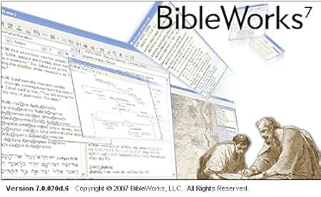 BibleWorks Full Retail Software version 7 For (Windows) Bible Works