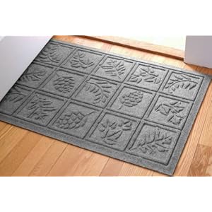 Woods Block 2\’ x 3\’ Waterguard Mat (Medium Gray) (.5\”H x 36 \”W x 24\”D)