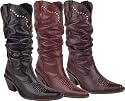 Bearpaw Womens Leather Cowgirl Boot - Style 635 Westin