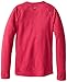 Terramar Girl's Micro Polyester Fleece Crew Top