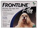 6 MONTH Frontline PLUS Blue for Dogs 23-44 lbs