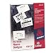 Avery 74552 Rigid, pin-style 2 x 3 laser/inkjet badges, 100 white inserts/100 holders