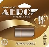 Dane Elec - Aero Wing USB 2.0 - Cl&eacute; USB - 16 Go - Champagne