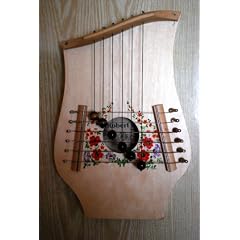 Hopf T�rzither - T�rharfe - naturfarben