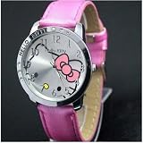 Brand New Hello Kitty Classic Ladies Quartz Wrist Watch PINK color w/ free Hello Kitty Gift Box