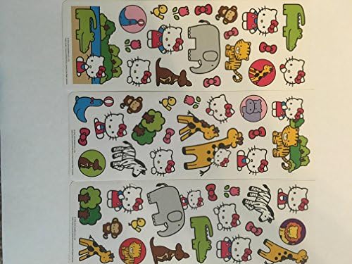 Hello Kitty Stickers (3 Sheets)