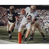 NCAA Brady Quinn Notre Dame Rushing TD Autographed 8-by-10-Inch Photograph