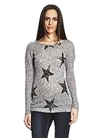 Broadway NYC Jersey Francesca (Gris Claro)