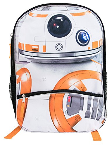 Star Wars Episode 7 BB-8 Backpack with Front Pencil Pocket