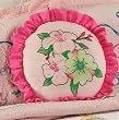 Disney Garden of Beauty Shaped Pillow