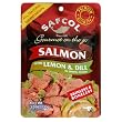 SAFCOL Gourmet on the Go Salmon with Lemon and Dill in Spring Water, 3.5-Ounce Pouches (Pack of 12)
