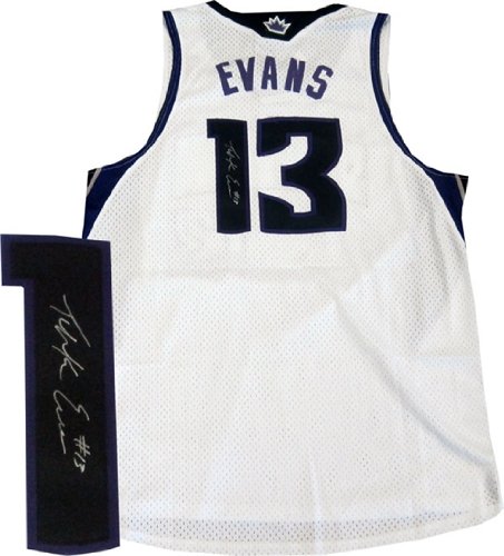 Tyreke Evans Autographed/Hand Signed Sacramento Kings White Jersey