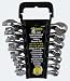 Performance Tool Mechanics Products W1087 7 Piece Stubby Wrench Set