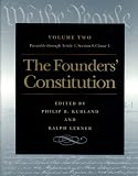 ISBN 9780865973039 product image for Founders' Constitution, The | upcitemdb.com