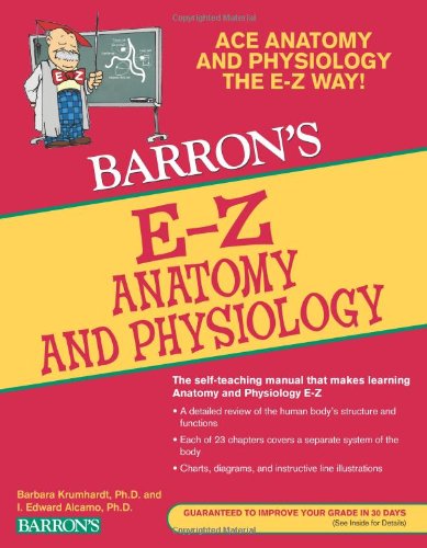 E-Z Anatomy and Physiology (Barron s E-Z Series)