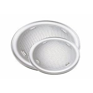Airbake Natural Small and Medium Pizza Pans by T-Fal