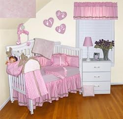 Babykins Delicious Pink 12 Piece Crib Bedding Set [Baby Product]