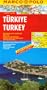 Turquie - Carte routi�re et touristique - Avec 7 plans de centres-villes : Adana, Ankara, Antalya, Istanbul, Izmir, Kayseri et Trabzon (Trap�zonte) - ... de Kibris (Chypre) - Echelle : 1/800 000