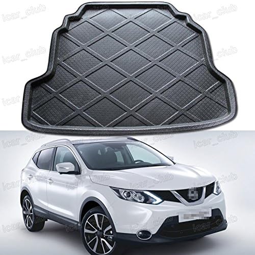 Black Car Rear Trunk Mat Cargo Boot Liner Tray for Nissan Qashqai 2014-2016 2015