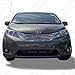 2011-2014 Toyota Sienna Chrome Grille Grill Insert Overlay Trim