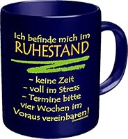 Shirt Zauber Fun Tasse - Ruhestand from ...