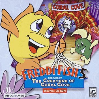 Childrens Toyshop  Software : Freddi Fish 5: The Case of The Creature of Coral Cove
