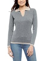 Conte of Cashmere Jersey (Gris Moyen)