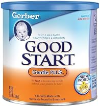 Good Start Gentle Plus Formula, Powder, 25.7-Ounce Cans (Pack of 6)
From Gerber Good Start

