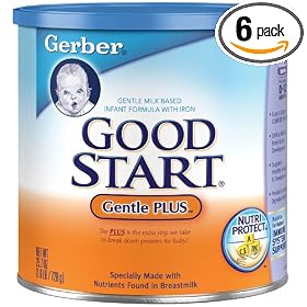 Good Start Gentle Plus Formula, Powder, 25.7-Ounce Cans (Pack of 6)