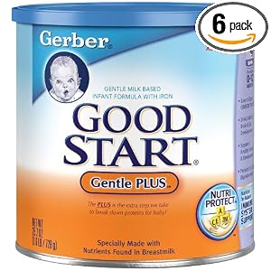 Good Start Gentle Plus Formula, Powder, 25.7-Ounce Cans (Pack of 6)