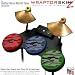 Camouflage Colors Skin by WraptorSkinz fits Guitar Hero 4 World Tour Drum Set for Nintendo Wii, XBOX 360, PS2 & PS3 (DRUMS NOT INCLUDED)