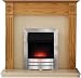 42 Newbury Natural Oak with Arizona Electric Fire